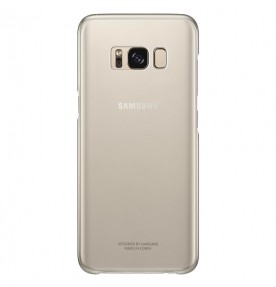 Husa Protective Cover Clear Samsung Galaxy S8, Gold